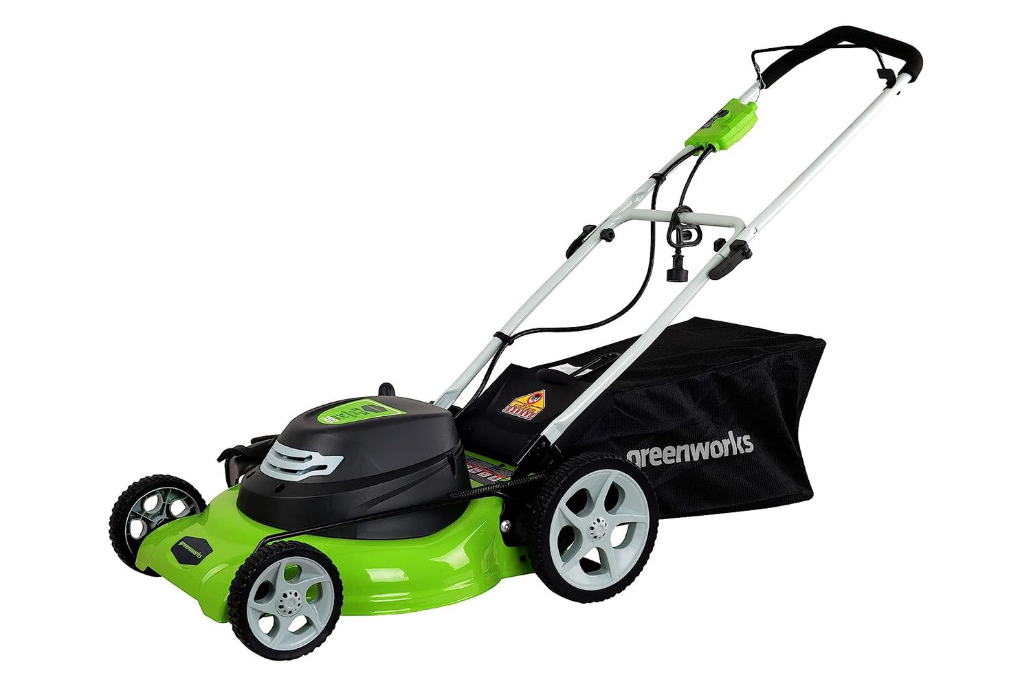 Amazon Greenworks 25022 12-Amp 20-Inch 3-in-1 Corded Lawn Mower